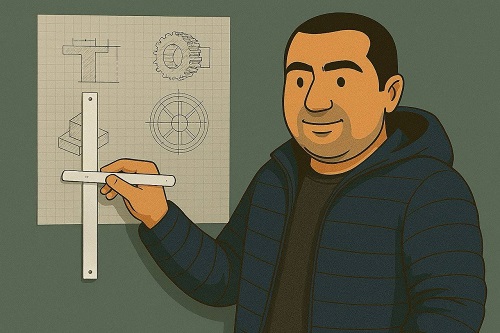 Web-Based CAD - Advanced CAD drawing interface with engineering tools